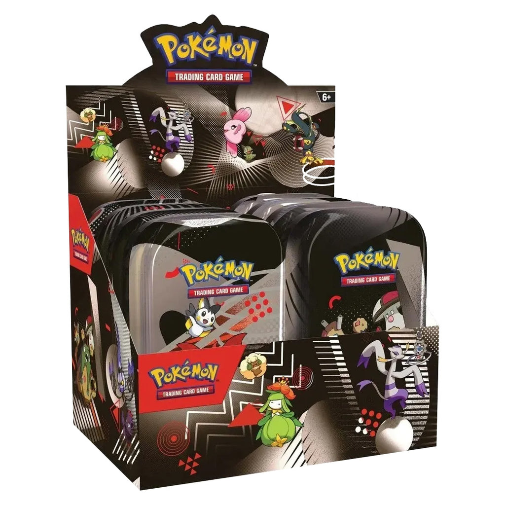 Pokemon Scarlet & Violet: Black Bolt & White Flare - Unova Mini Tin Case (8 Tins) (ENG) Pokémon