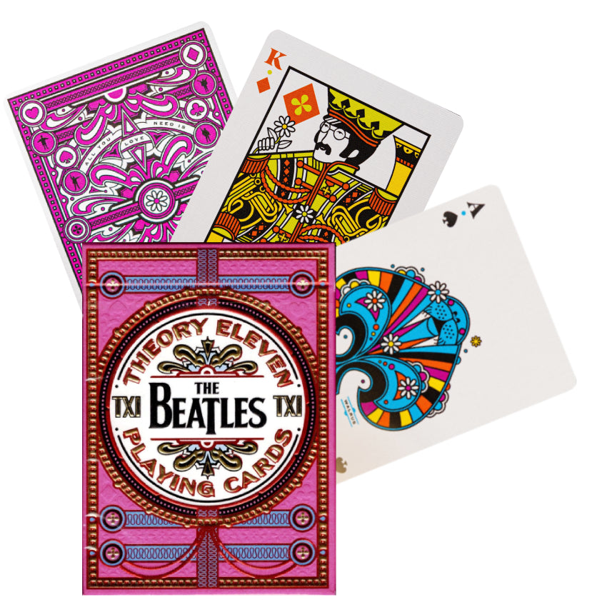 The Beatles Theory 11 playing cards (Pink) Theory 11