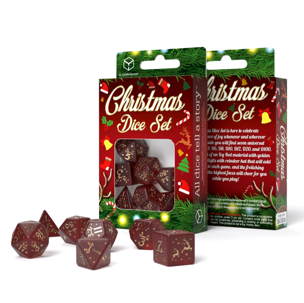 Christmas Dice Set 2022 Edition Q-workshop Q-Workshop
