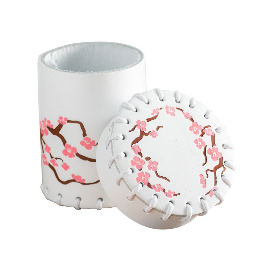 Japanese Leather Dice Cup Q-Workshop