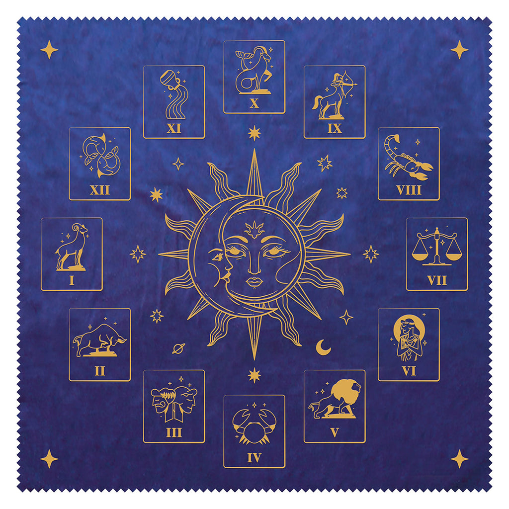 Zodiac Tarot Cloth (50x50 cm) Lo Scarabeo Lo Scarabeo