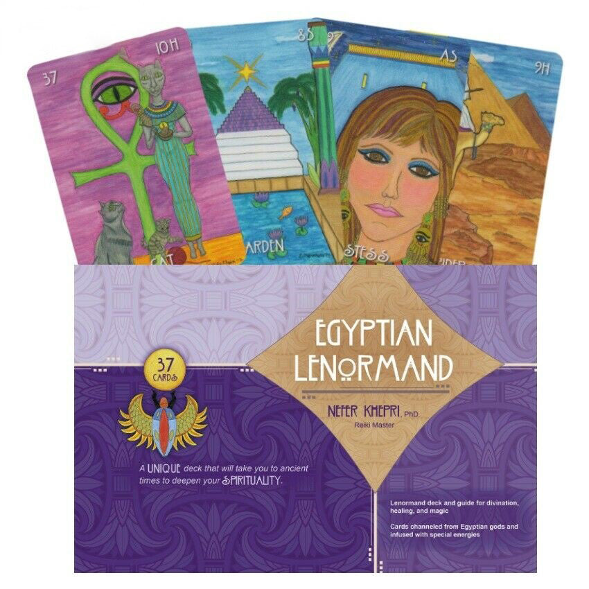 The Egyptian Lenormand cards Schiffer Publishing Schiffer Publishing
