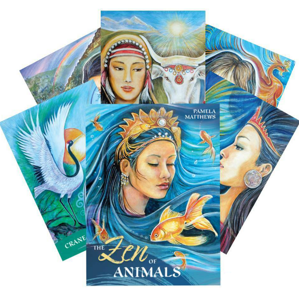 The Zen Of Animals Oracle Cards Blue Angel Blue Angel