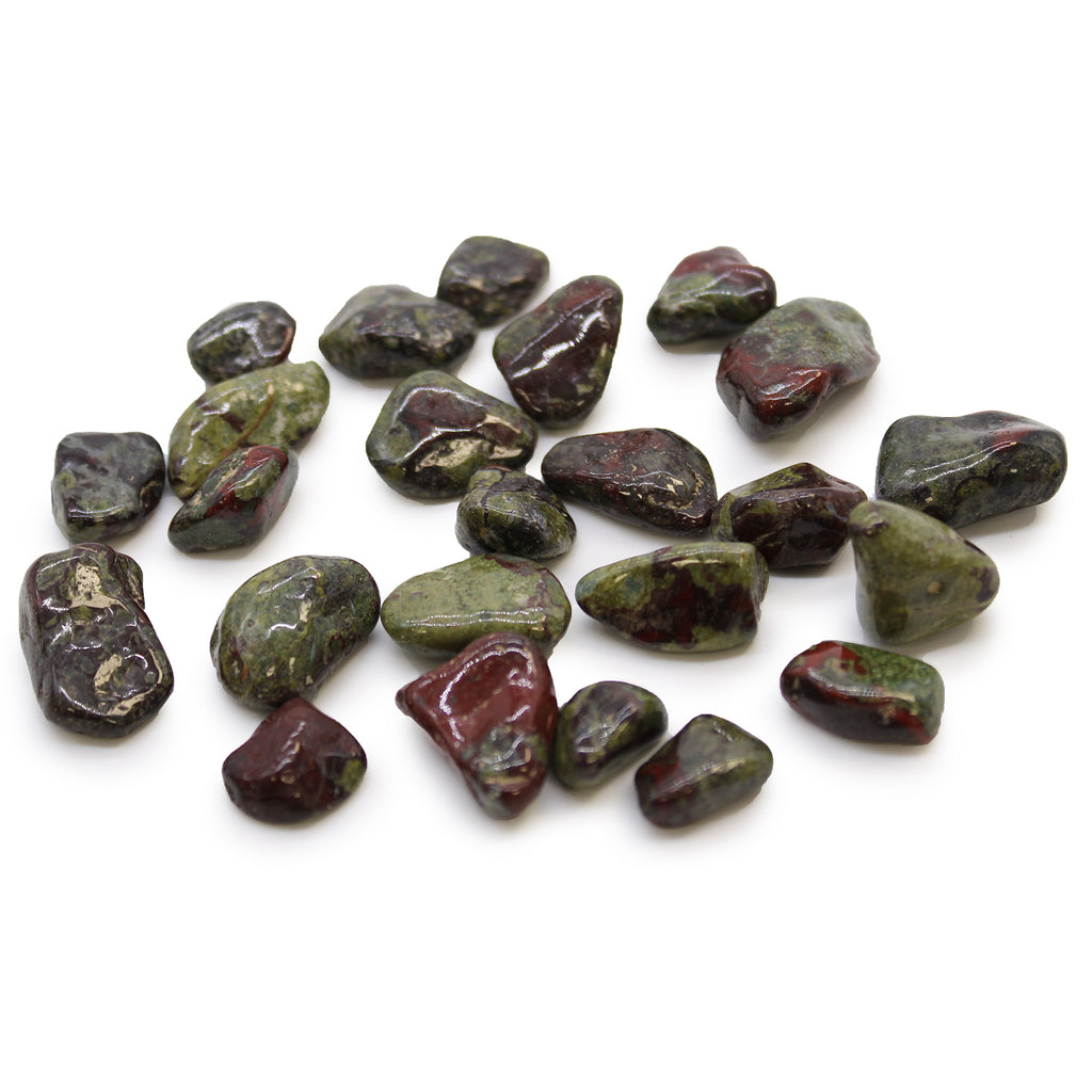 Small African Tumble Stones (24x) - Dragon Stones Ancient Wisdom Ancient Wisdom
