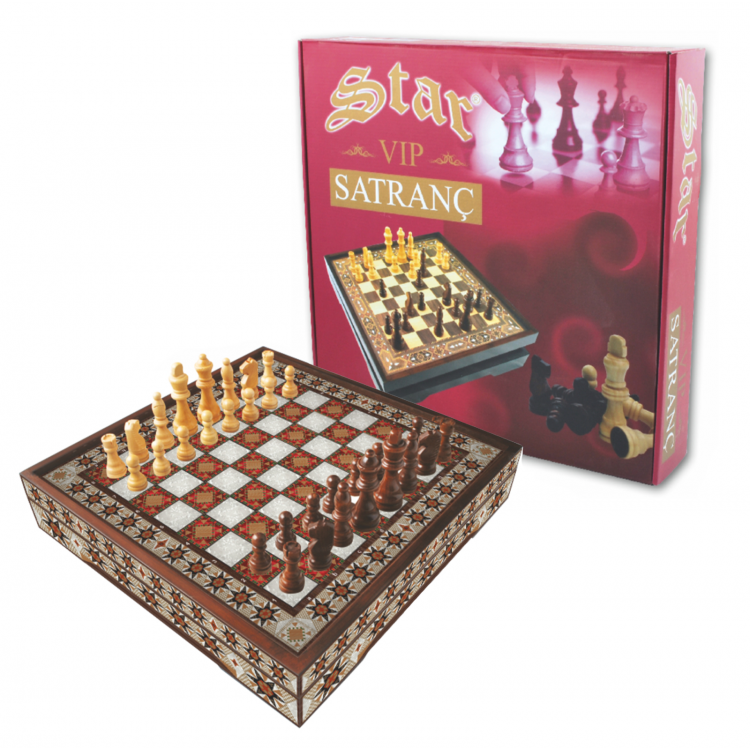 Minor defect Vip Chess Set Hatem Lux L Size Star Star