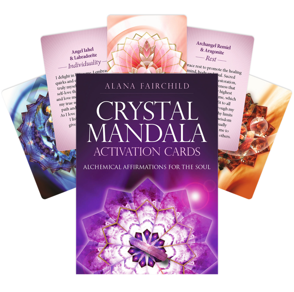 Crystal Mandala Activation Cards Blue Angel Blue Angel
