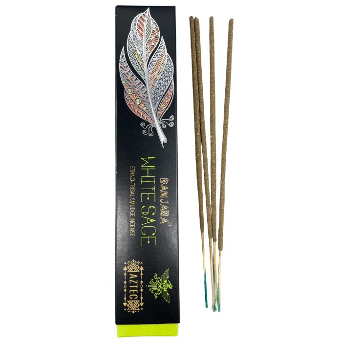 Banjara Tribal Smudge Incense - White Sage Ancient Wisdom