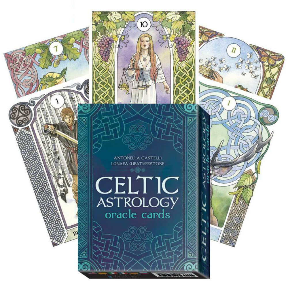 Celtic Astrology Oracle Cards Lo Scarabeo Lo Scarabeo