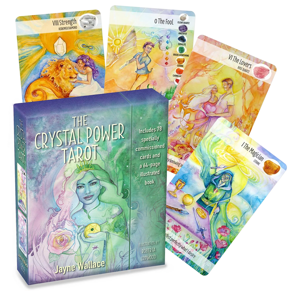 The Crystal Power Tarot Cards And Book Set Cico Books Cico Books