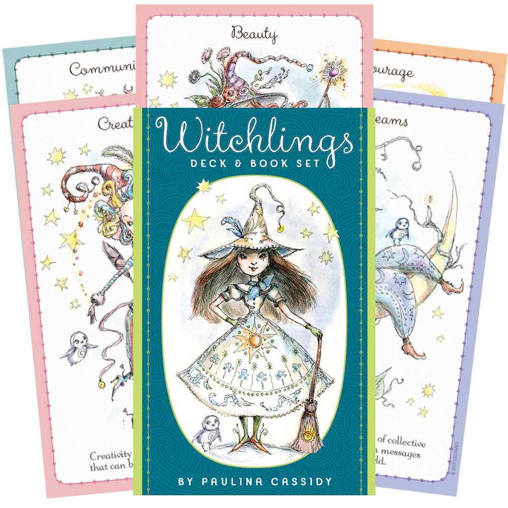 Witchlings deck & book set US Games Systems US Games Systems