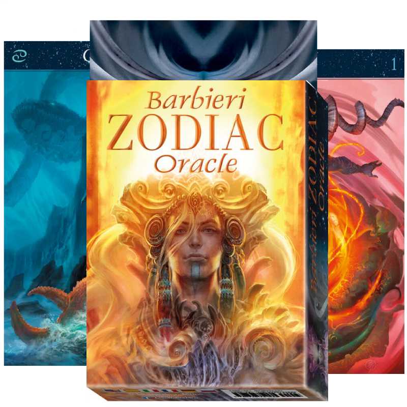 Barbieri Zodiac Oracle cards Lo Scarabeo Lo Scarabeo