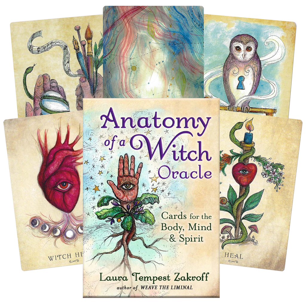 Anatomy Of A Witch Oracle Cards Llewellyn Llewellyn